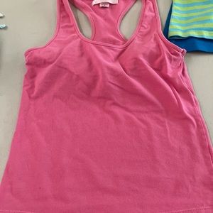 Racerback tank with built in bralette.
